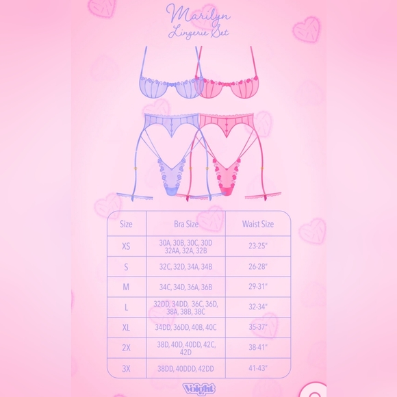 Valentina Voight Marilyn Lingerie Set - Picture 3 of 4